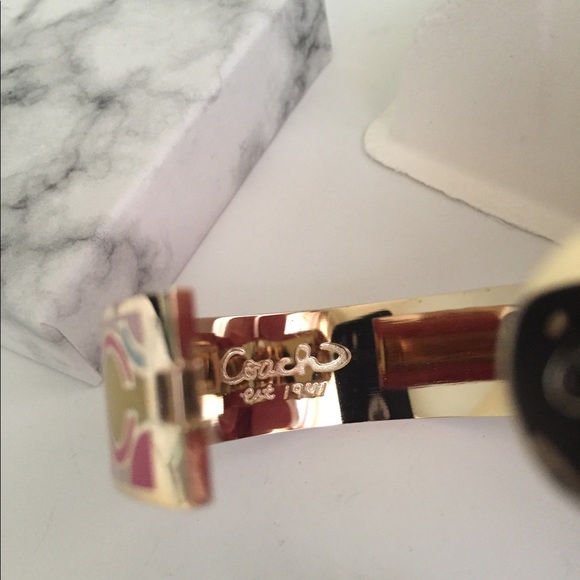 Coach Hinged Bangle - Picture 7 of 14